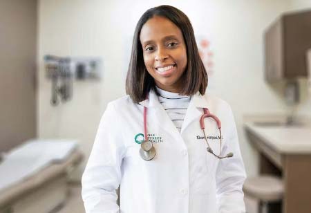 Ebony Harpool, M.D. MBA, Center Medical Director, Oak Street Health | Medical Tech Outlook